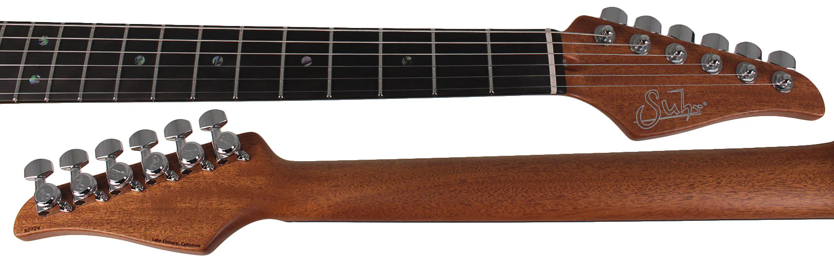 Suhr Select Standard Mahogany HH Guitar, Quilt Suhr Burst - Image 8