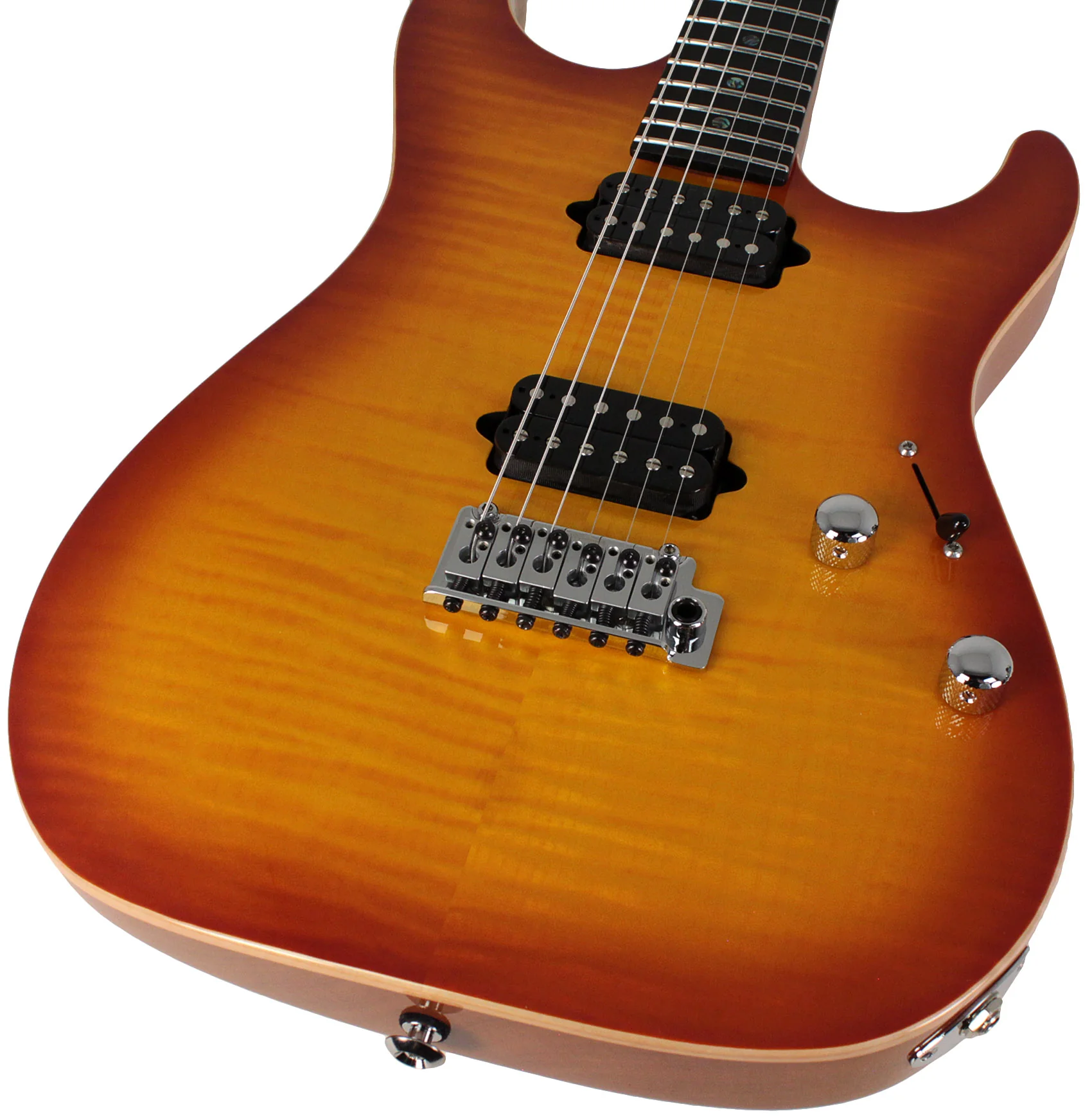 Suhr Select Standard Mahogany HH Guitar, Suhr Burst - Image 3