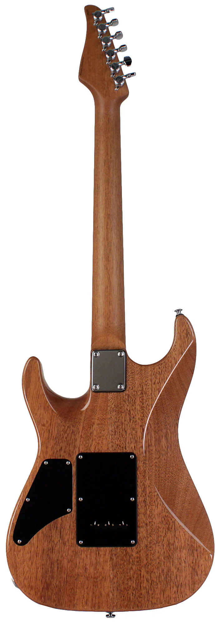 Suhr Select Standard Mahogany HH Guitar, Trans Blue Denim - Image 7