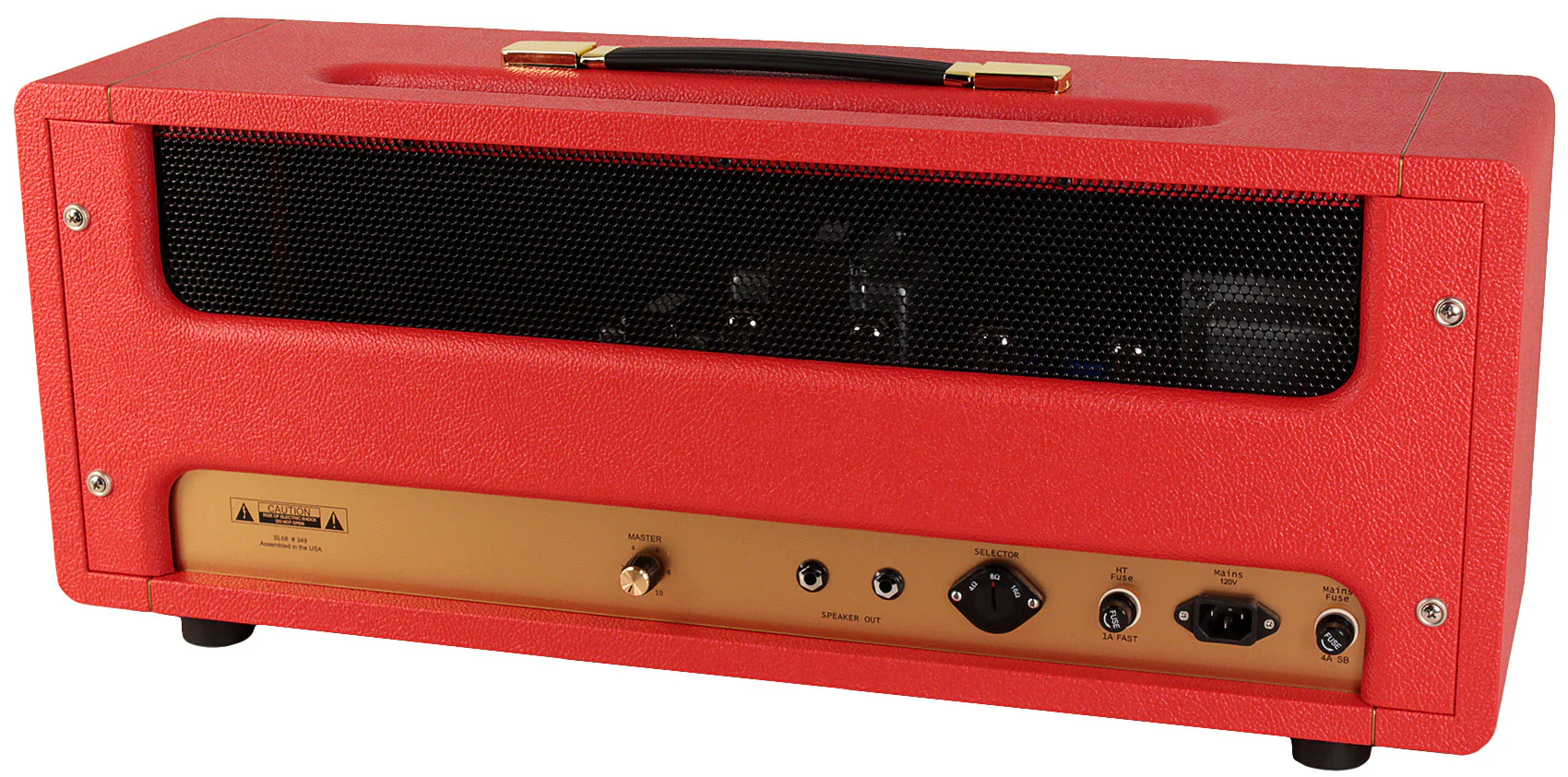 Suhr SL68 Hand Wired 100 Watt Head, Custom Red - Image 2
