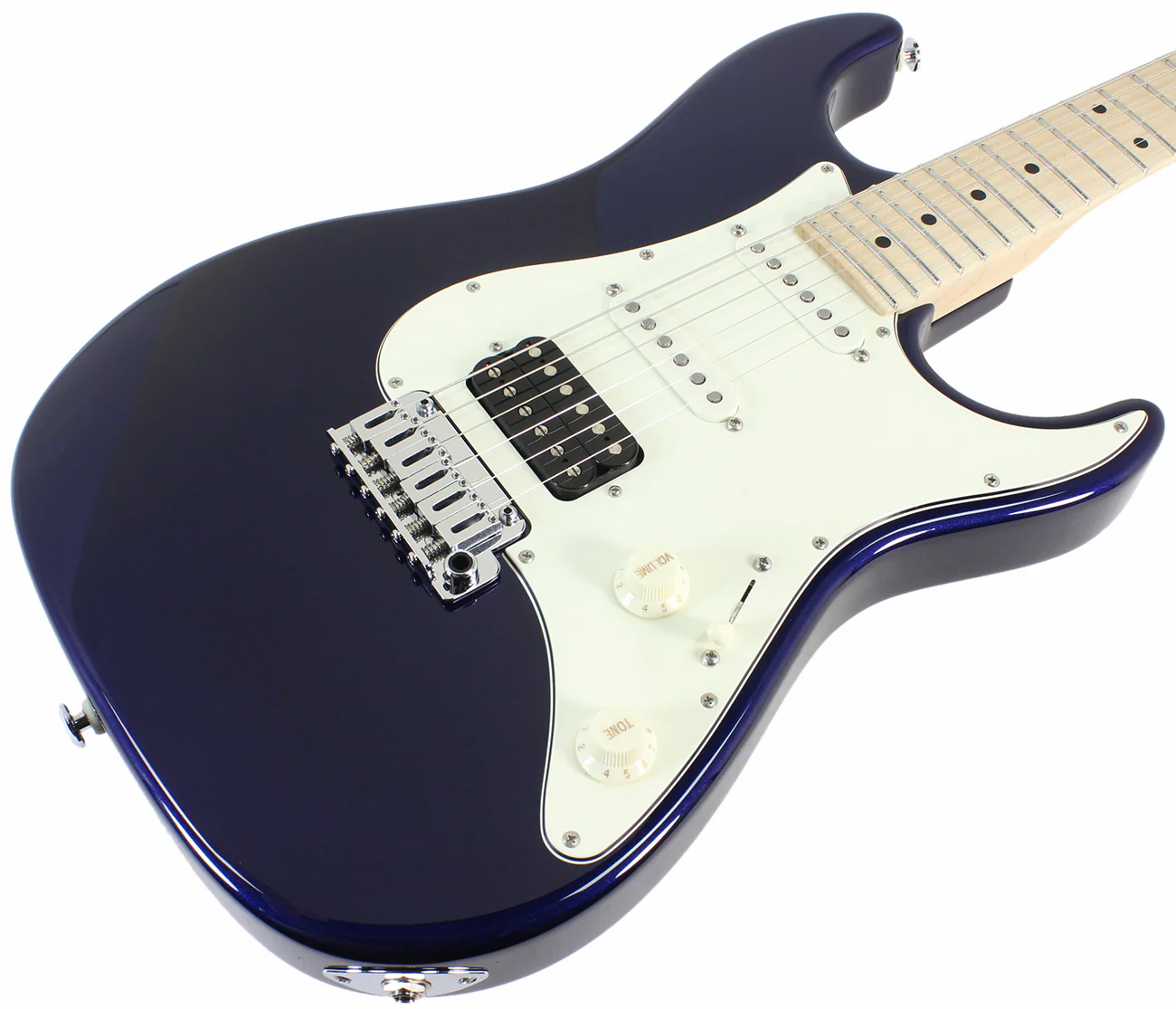 Suhr Standard Guitar, Mercedes Blue Metallic, Maple - Image 2