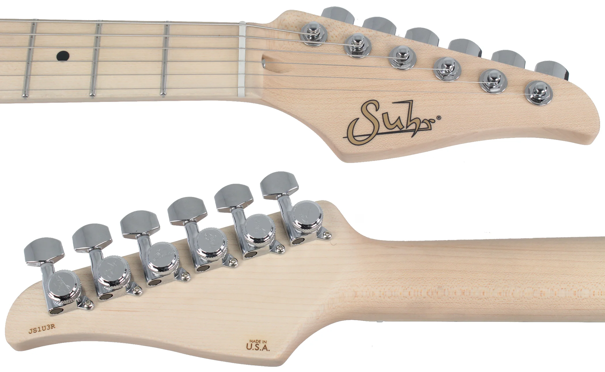 Suhr Standard Guitar, Ocean Turquoise Metallic, Maple - Image 8