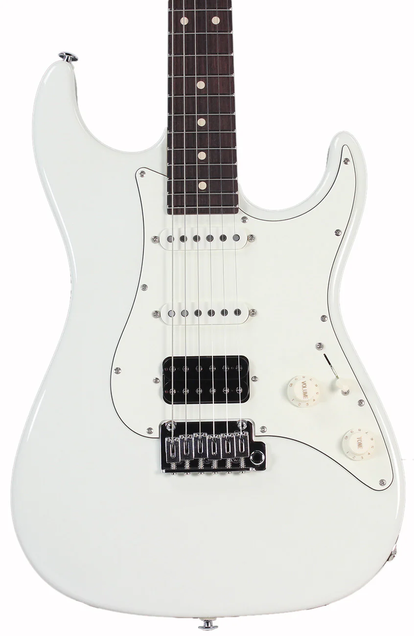 Suhr Standard Guitar, Olympic White, Rosewood - Image 2