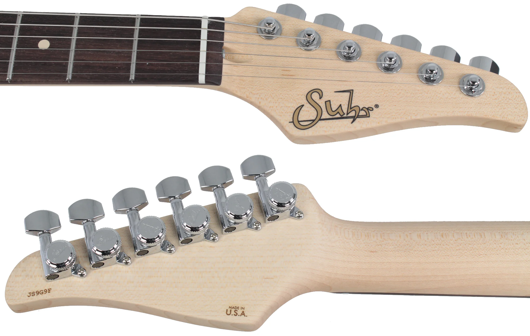 Suhr Standard Guitar, Olympic White, Rosewood - Image 8