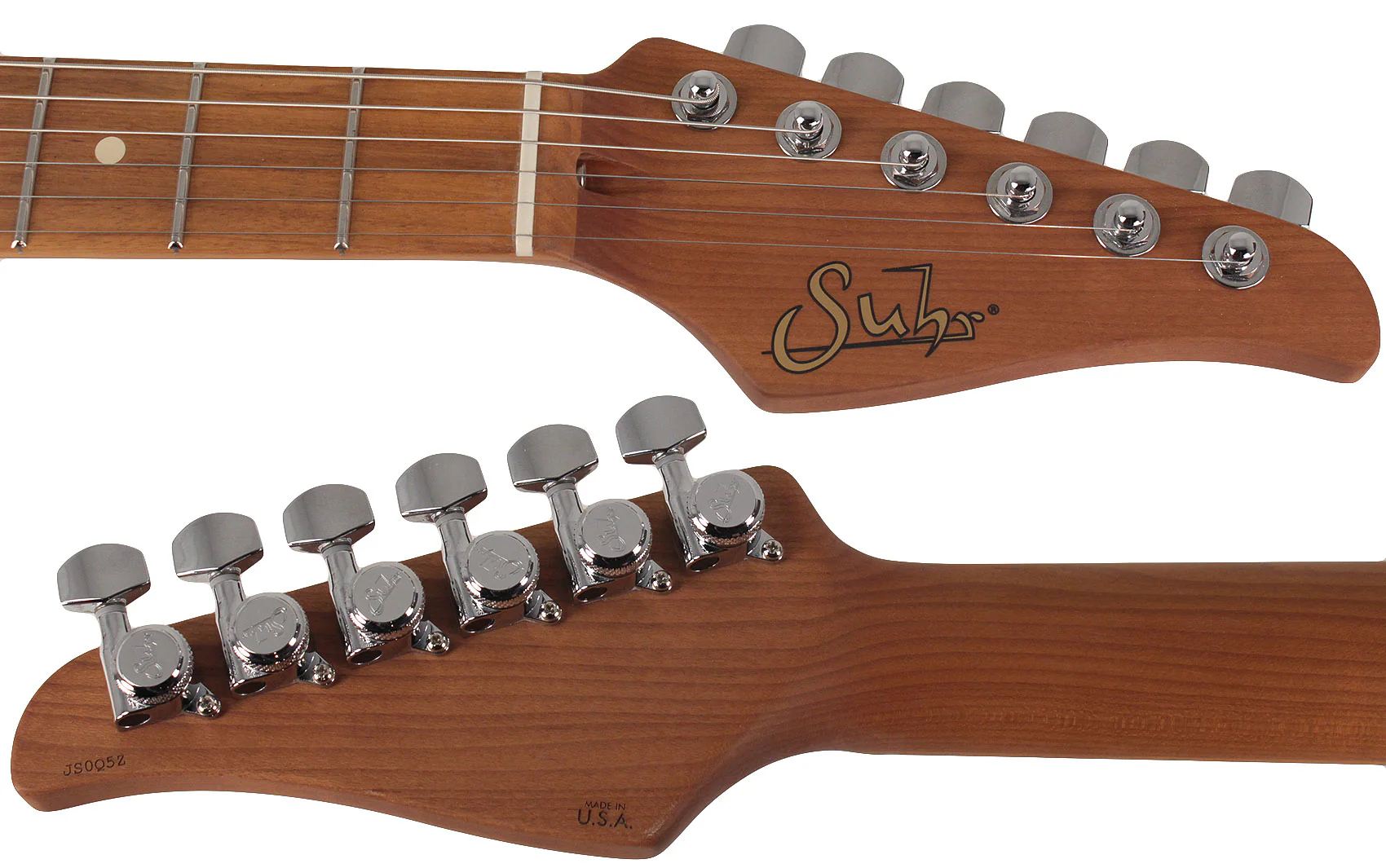 Suhr Standard Plus Guitar, Bahama Blue, Pau Ferro - Image 8