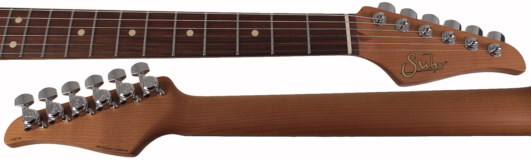 Suhr Standard Plus Guitar, Bengal Burst, Pau Ferro - Image 7