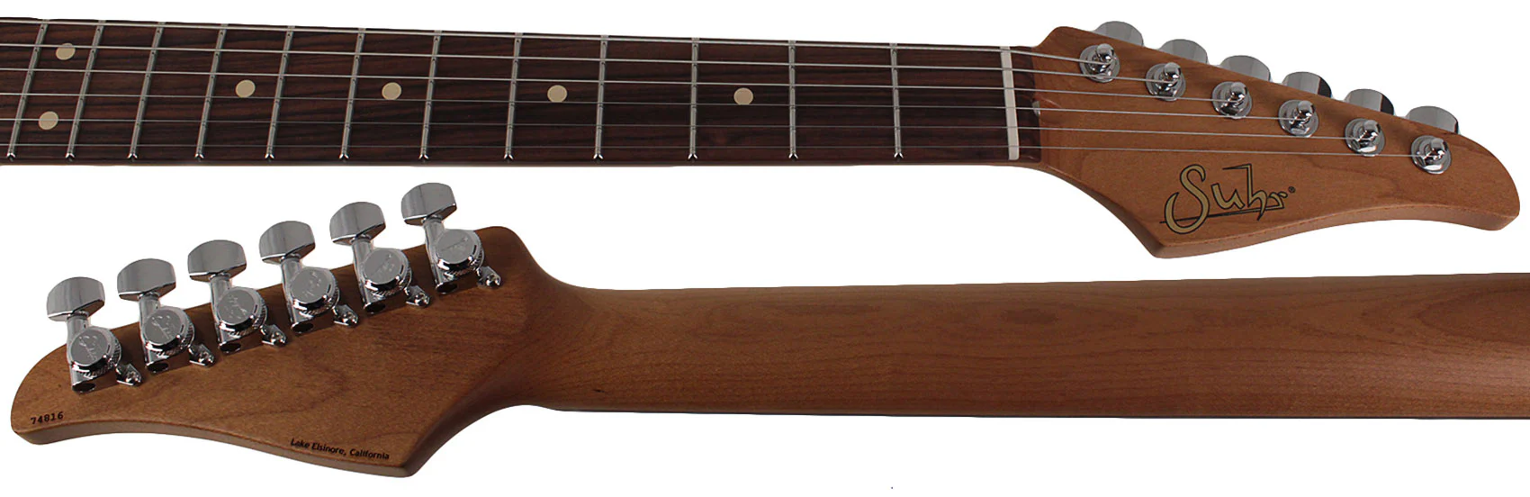 Suhr Standard Plus Guitar, Bengal Burst, Pau Ferro - Image 9
