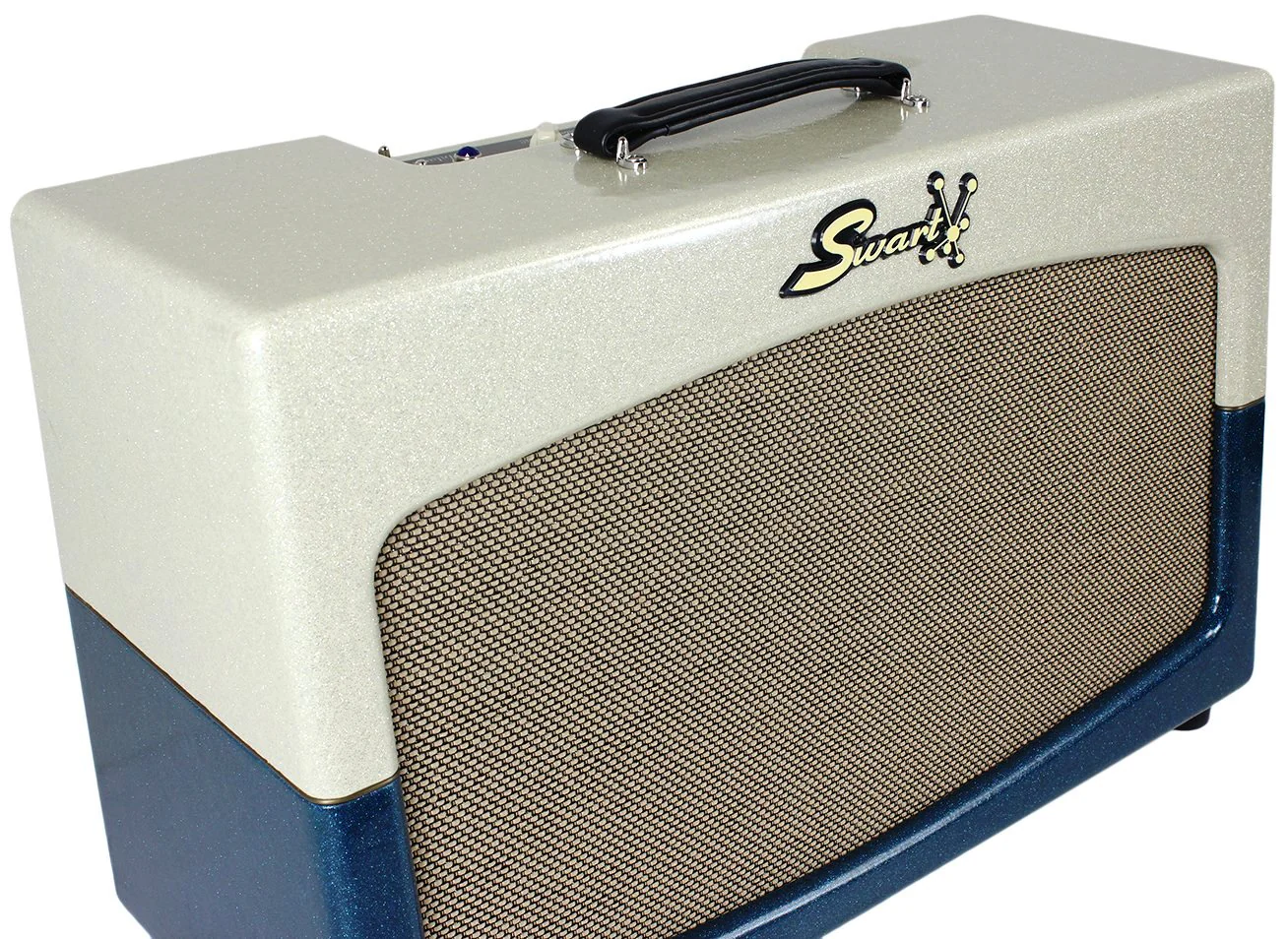 Swart Antares 1x12 Combo Amp, White Sparkle, Ocean Sparkle - Image 3