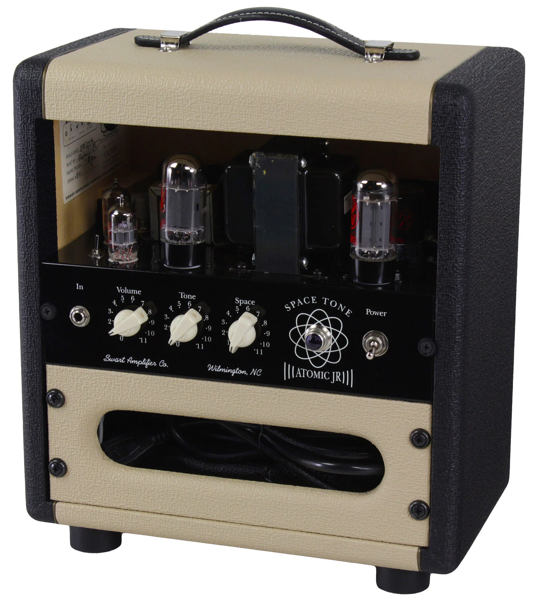 Swart Space Tone Atomic Jr Amp, Blonde, Black - Image 3