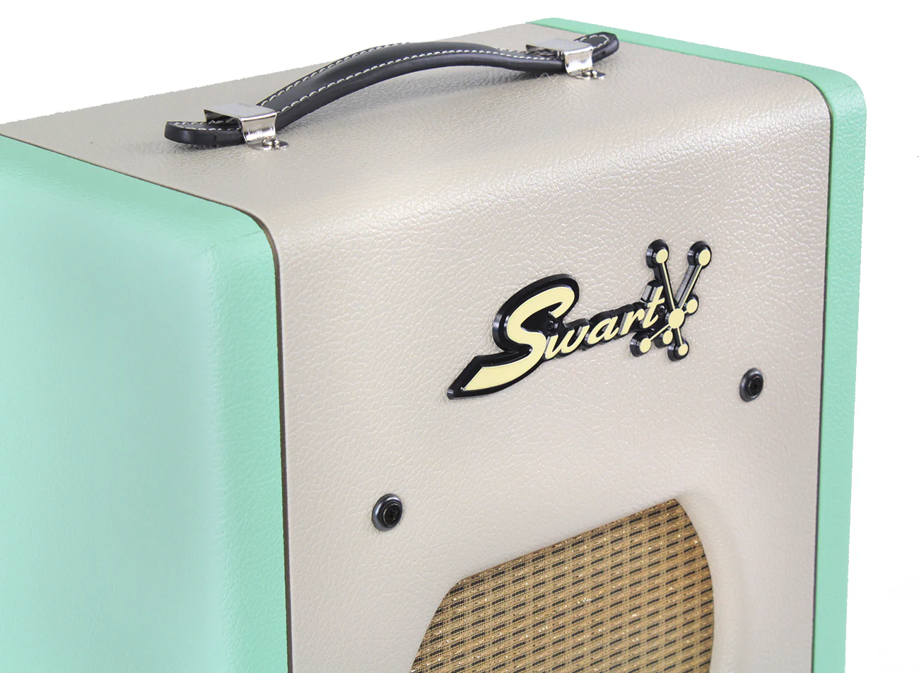 Swart Space Tone Atomic Jr Amp, Surf Green, Ivory - Image 2