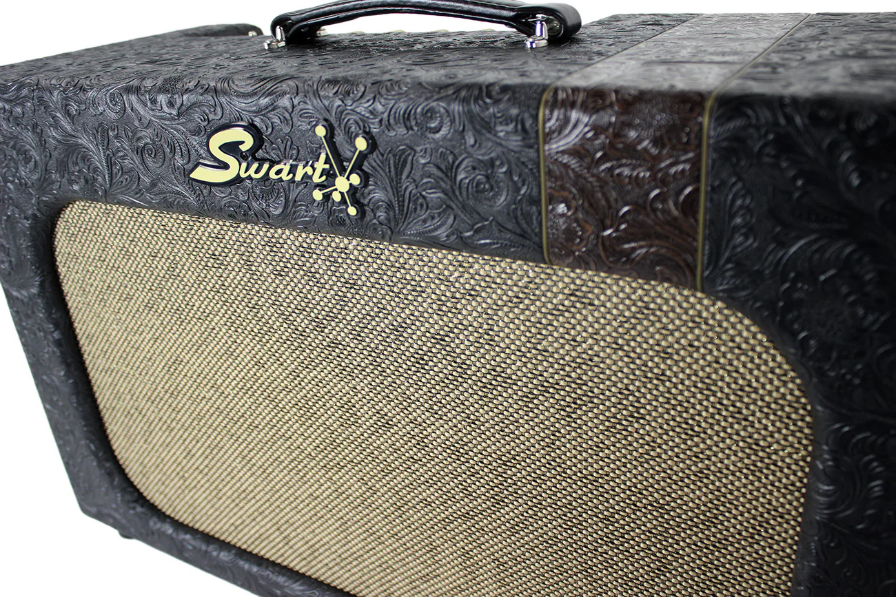 Swart Mod 84 Combo Amp, Black Western, Brown Western Stripe - Image 3