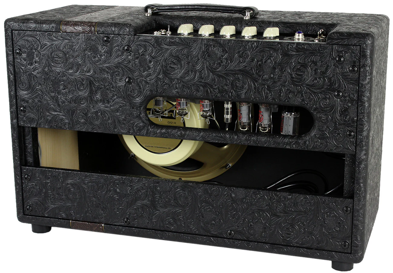 Swart Mod 84 Combo Amp, Black Western, Brown Western Stripe - Image 4