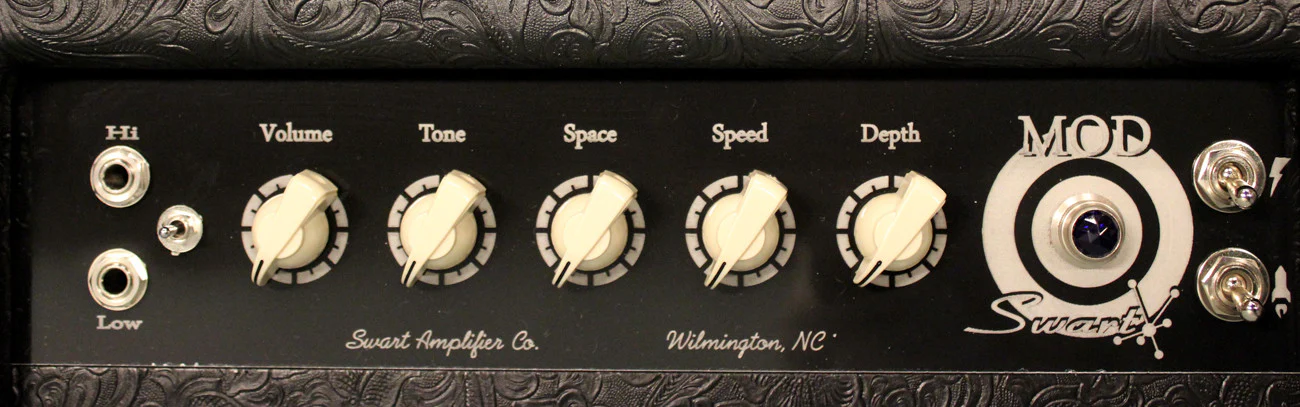 Swart Mod 84 Combo Amp, Black Western, Brown Western Stripe - Image 5