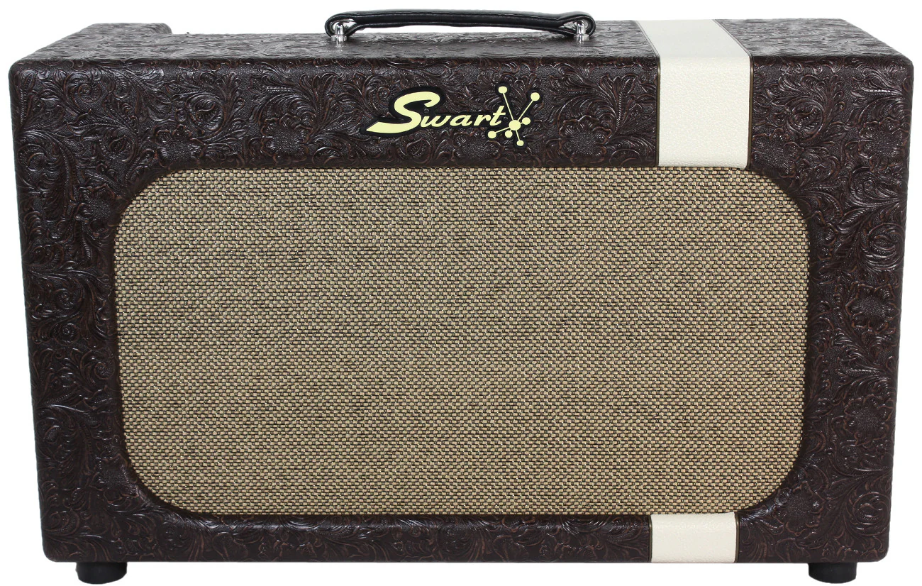 Swart Mod 84 Combo Amp, Cowboy Western, Ivory Stripe - Image 6