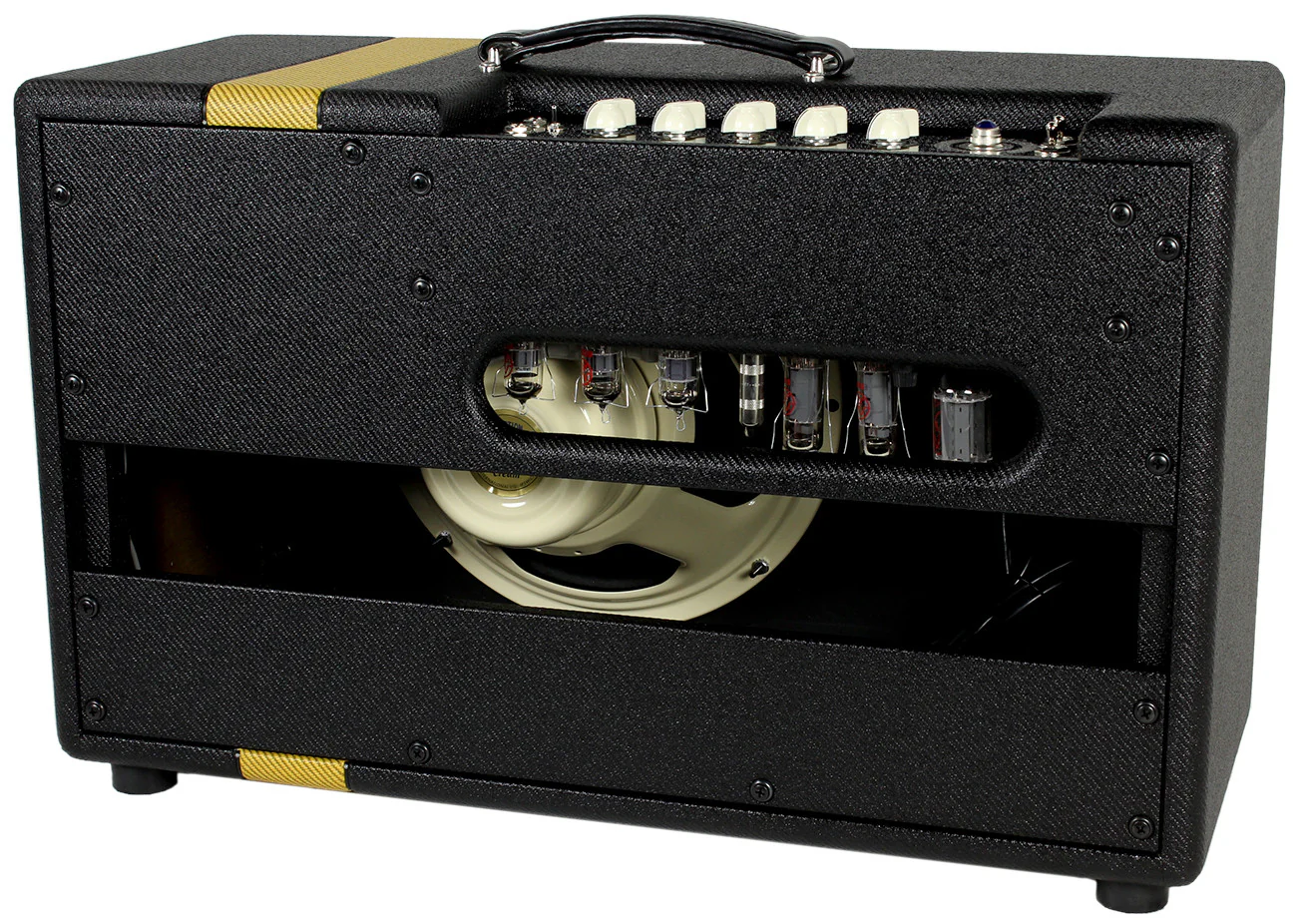Swart Mod 84 Combo Amp, Dark Tweed, Tweed - Image 4