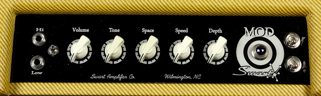 Swart Mod 84 Combo Amp - Tweed / Dark Tweed - Image 5