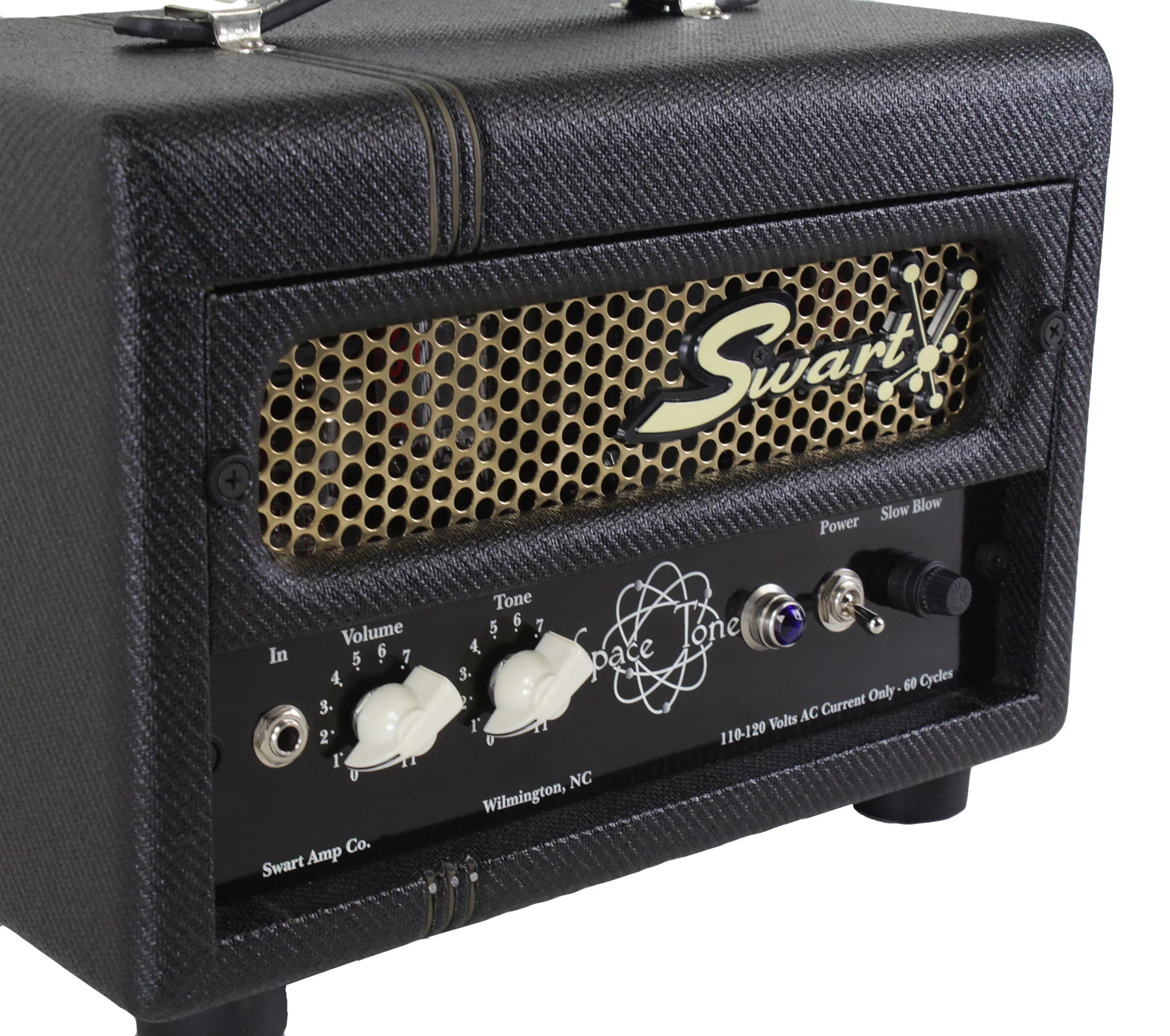 Swart Space Tone 6V6se Head - Dark Tweed - Image 3