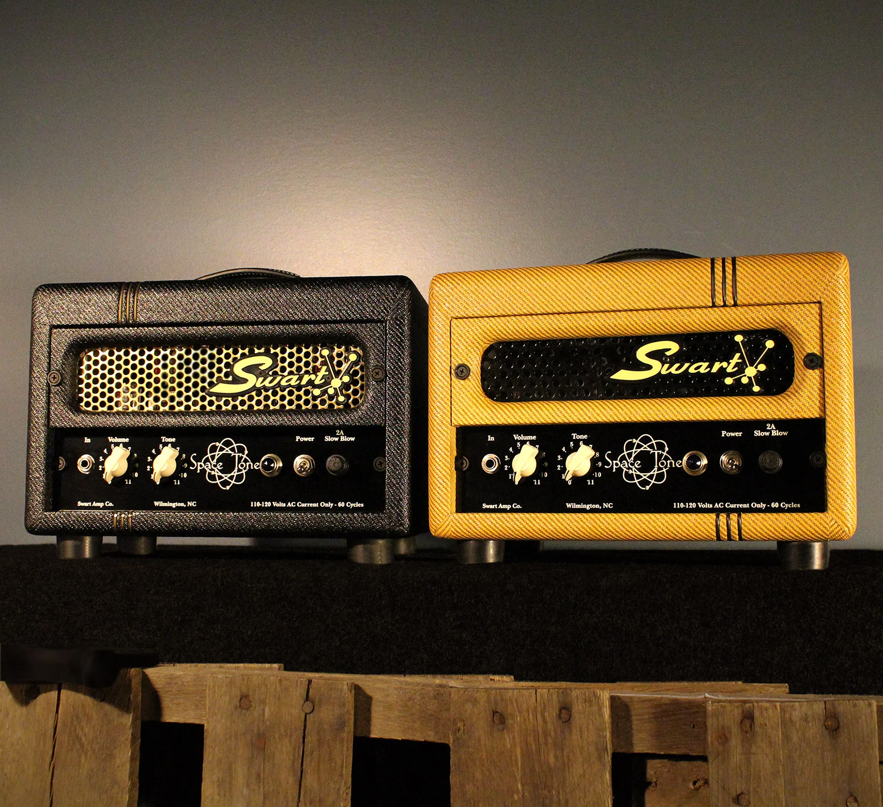 Swart Space Tone 6V6se Head - Dark Tweed - Image 4