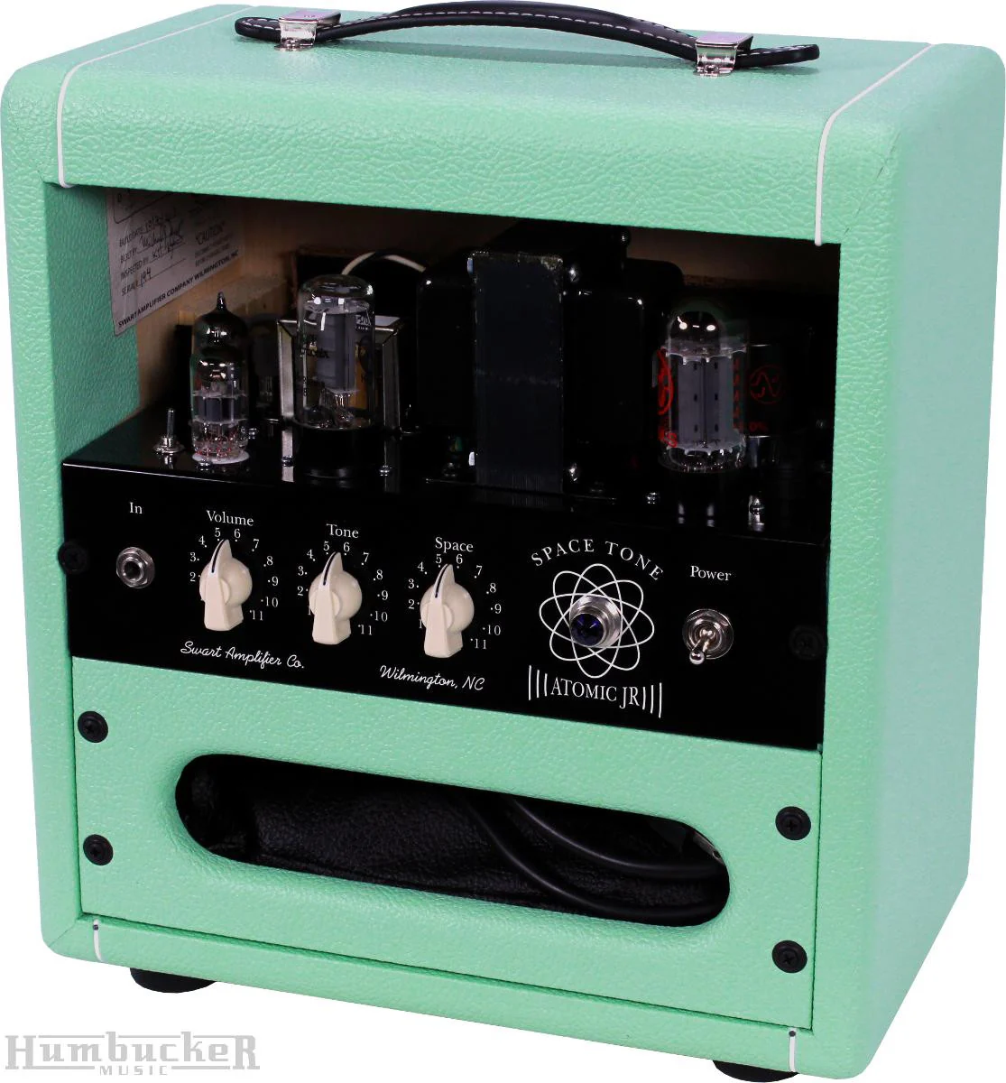 Swart Space Tone Atomic Jr Amp, Surf Green - Image 2