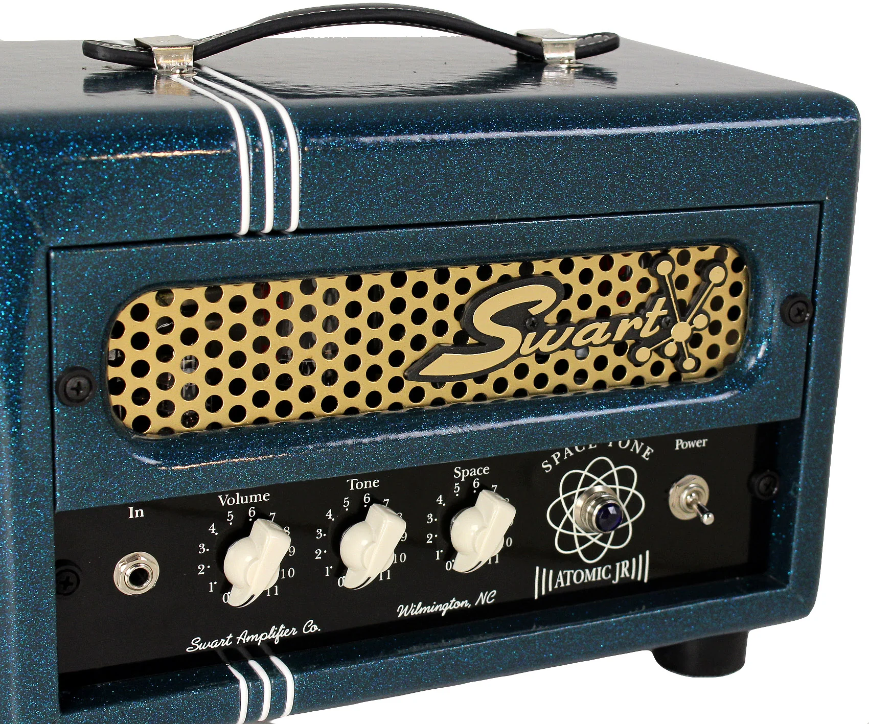 Swart Space Tone Atomic Jr Head, Ocean Sparkle - Image 3