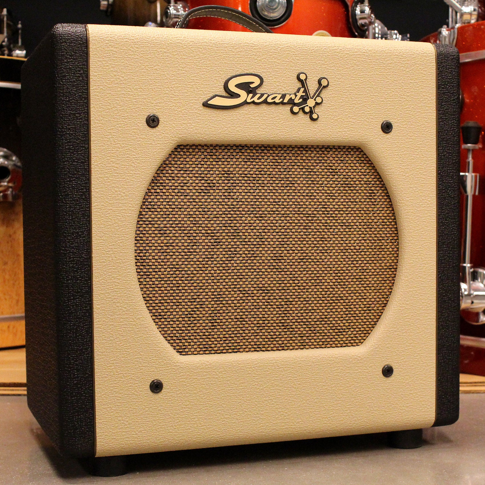 Swart STR-Tremolo 1x12 Combo Amp, Blonde and Black - Image 3