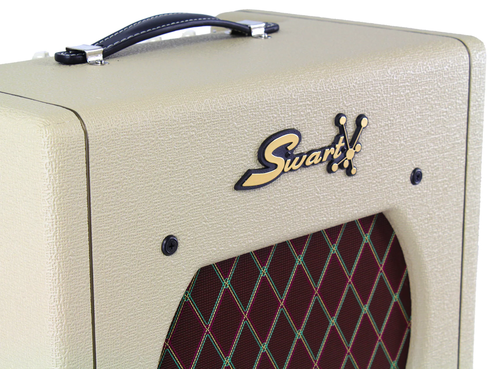 Swart STR-Tremolo 1x12 Combo Amp, Blonde, Diamond Grill - Image 3