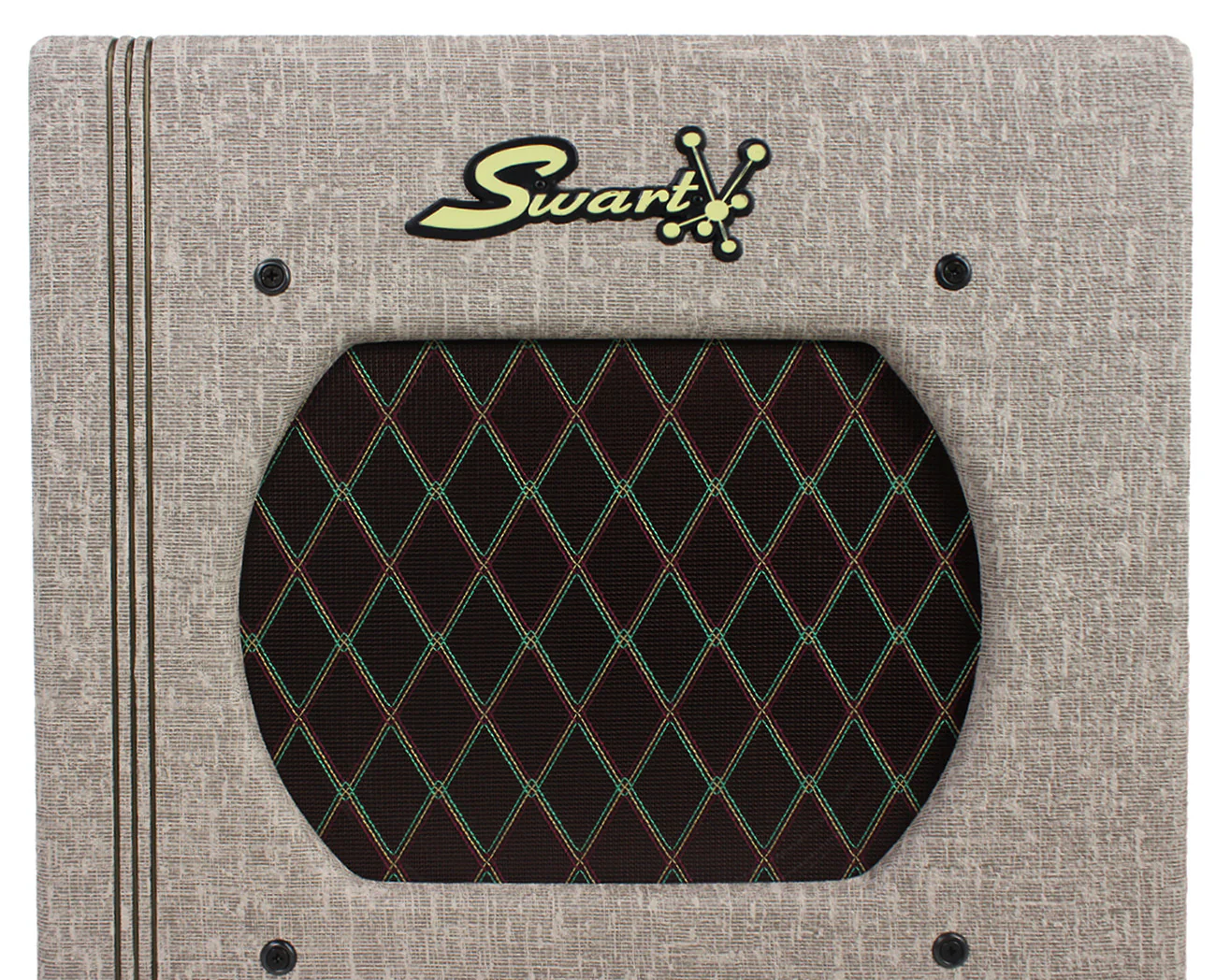 Swart STR-Tweed Amp, Fawn Slub, Brown Diamond Grill - Image 5