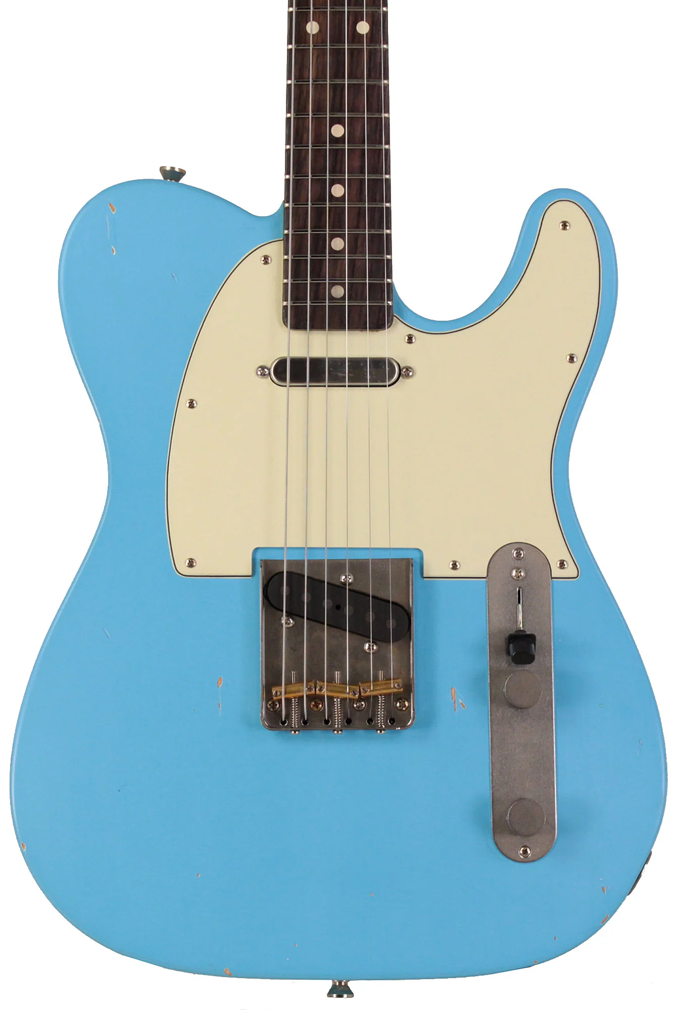 Nash T63 Guitar, Daphne Blue, Light Aging - Image 5