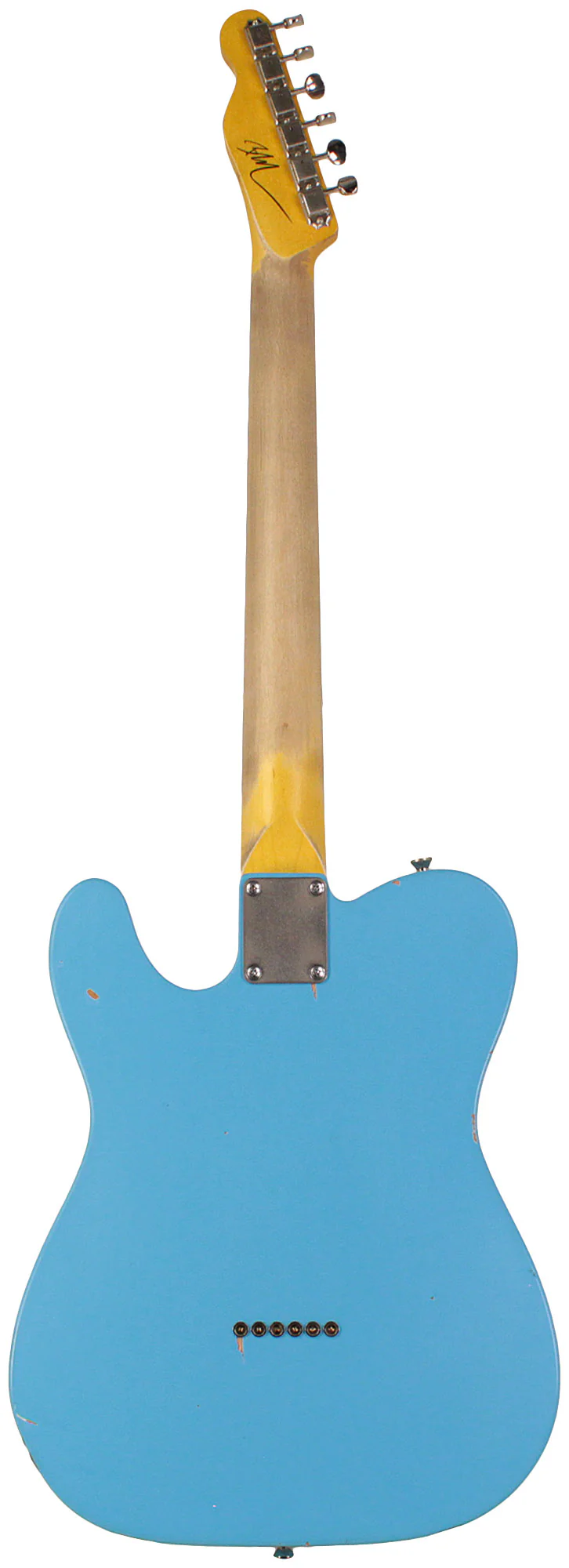 Nash T63 Guitar, Daphne Blue, Light Aging - Image 7