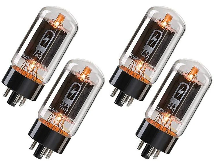 TAD Tube Amp Doctor 6L6WGC-STR, Blackplate, Matched Quartet, Premium - Image 2