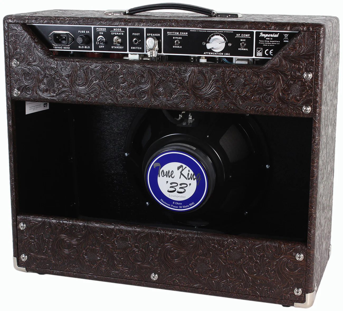 Tone King Imperial MKII - Custom Brown Western - Image 2