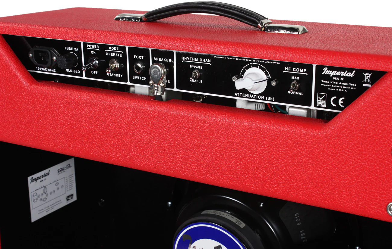 Tone King Imperial MKII - Custom Red - Image 3