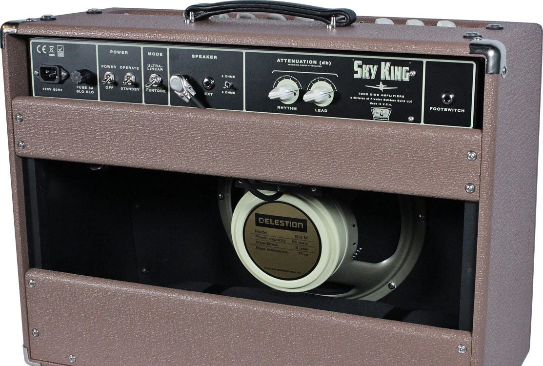 Tone King Sky King Handwired 1x12 Combo Amp - Brown - Image 2