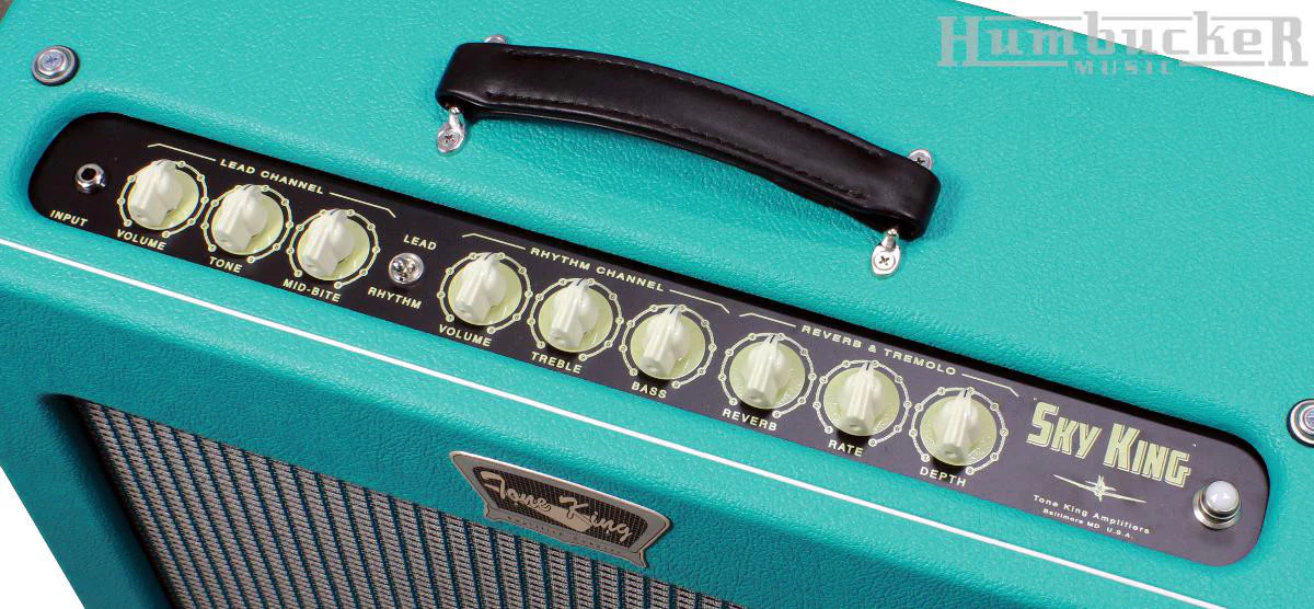 Tone King Sky King 1x12 Combo Amp - Turquoise - Image 3