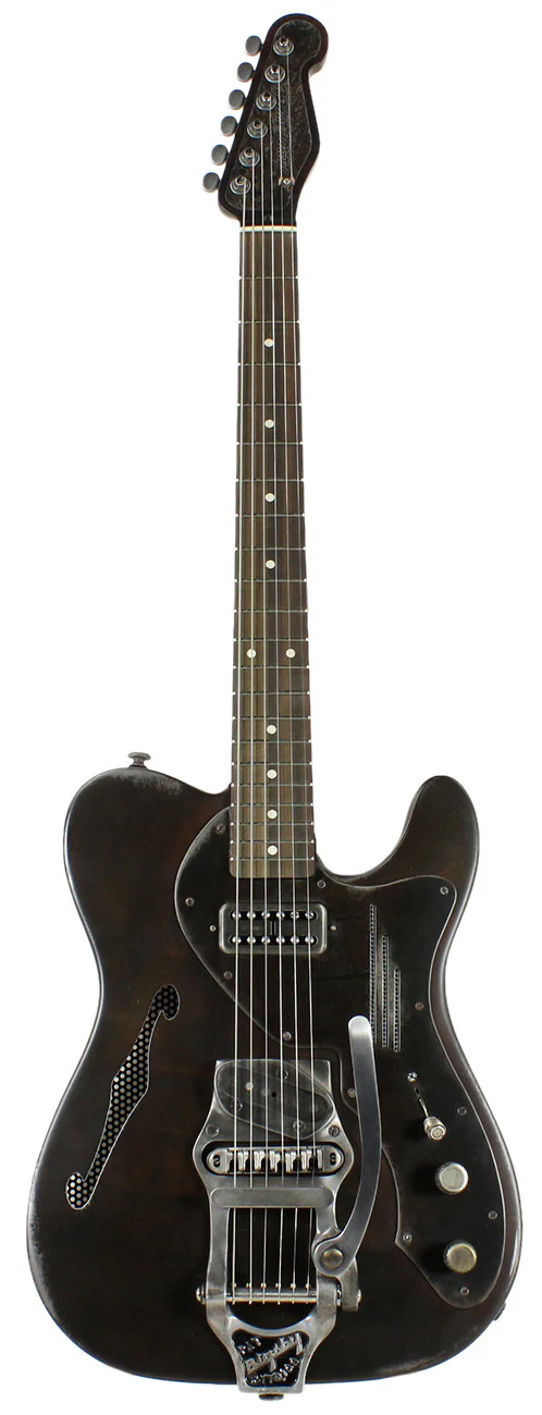 Trussart Deluxe Steelcaster w/ B16 Bigsby and TV Jones - Image 2