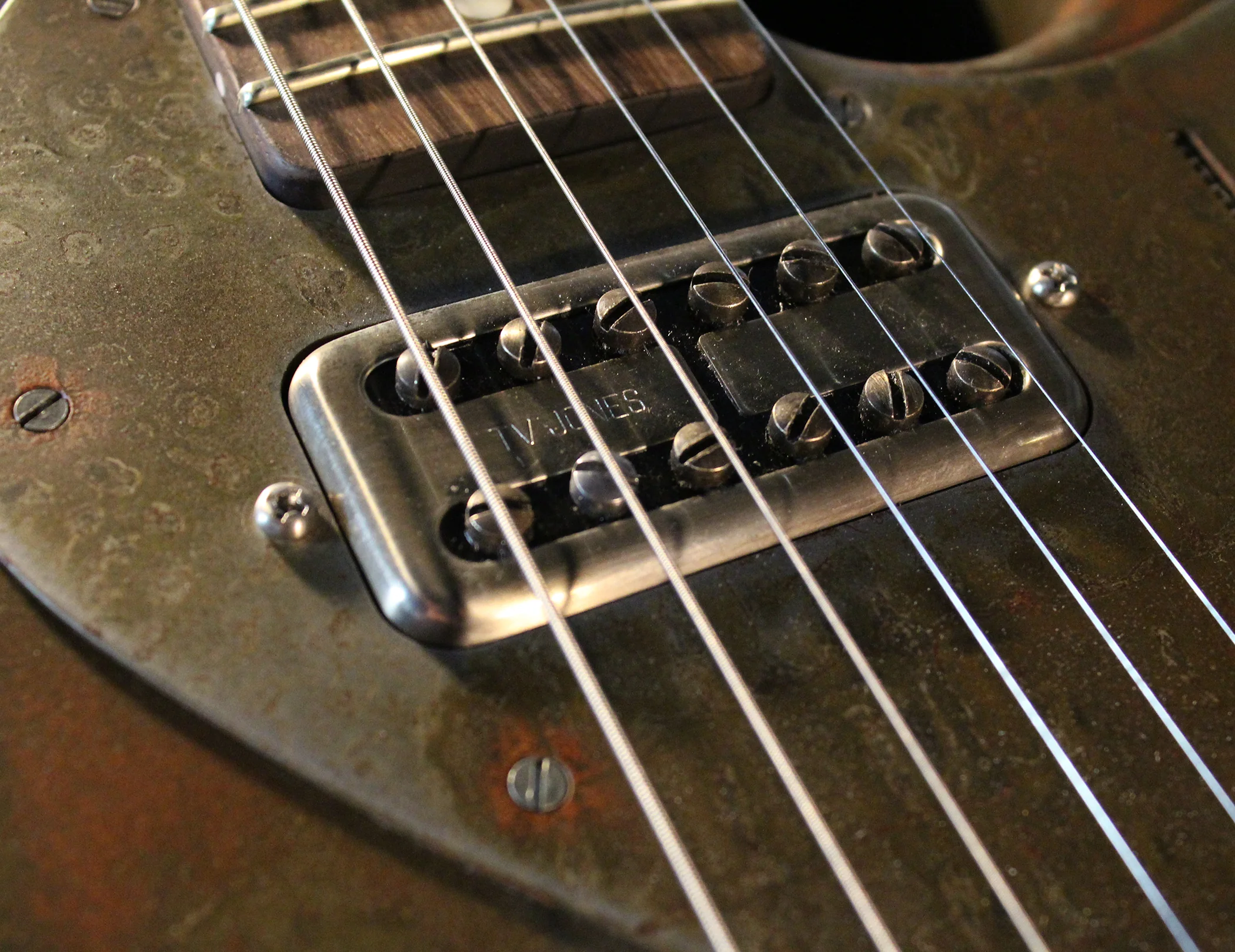 Trussart Deluxe Steelcaster Rust-O-Matic w/ TV Jones in Neck - Image 9