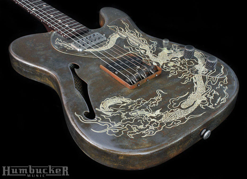 Trussart Deluxe Steelcaster Rusty Dragon - Image 2