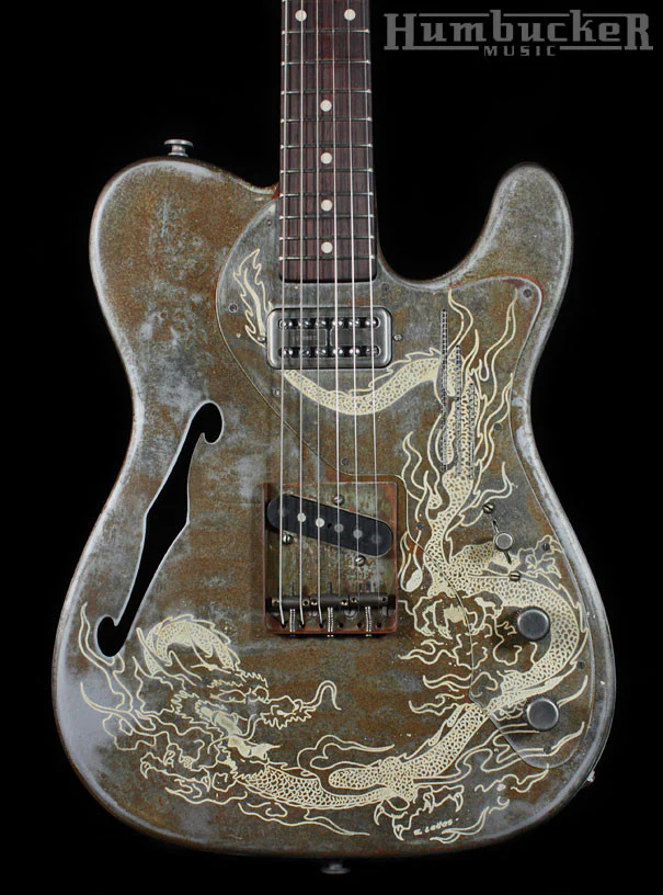Trussart Deluxe Steelcaster Rusty Dragon - Image 5