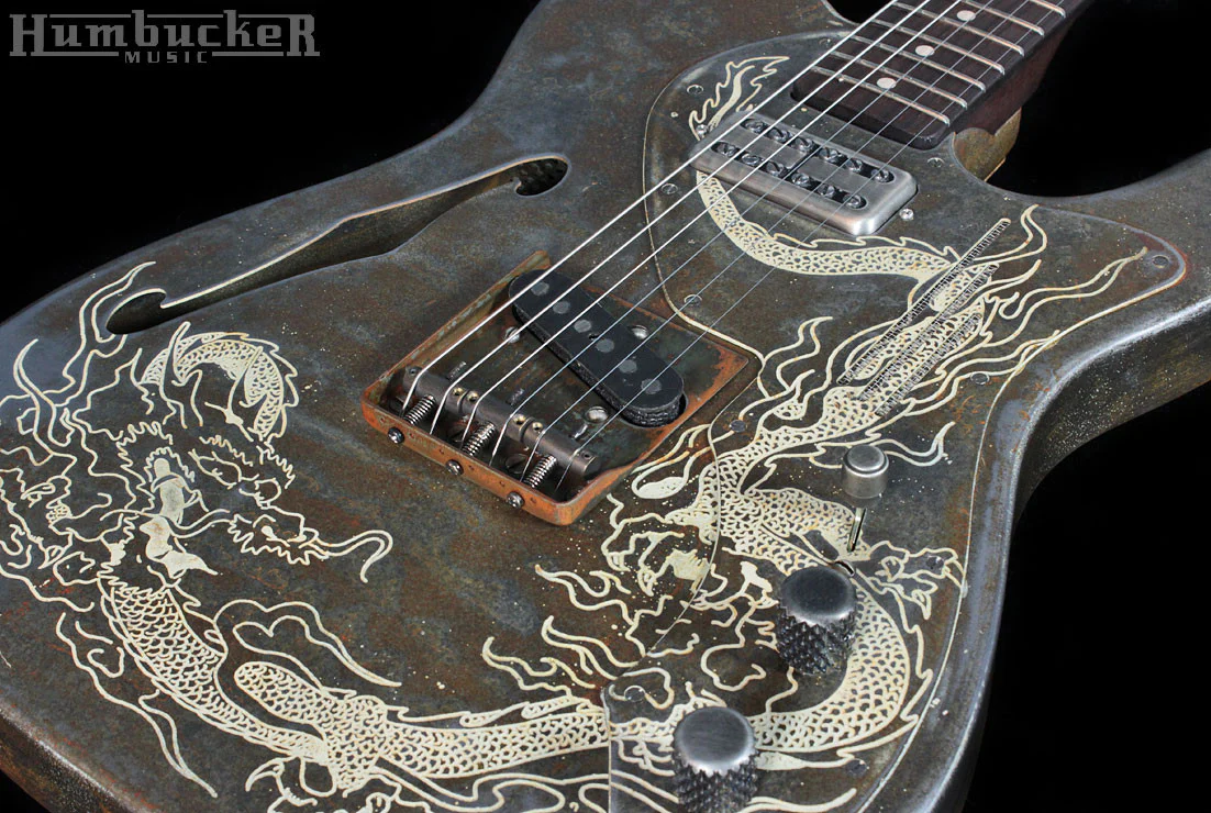 Trussart Deluxe Steelcaster Rusty Dragon - Image 7