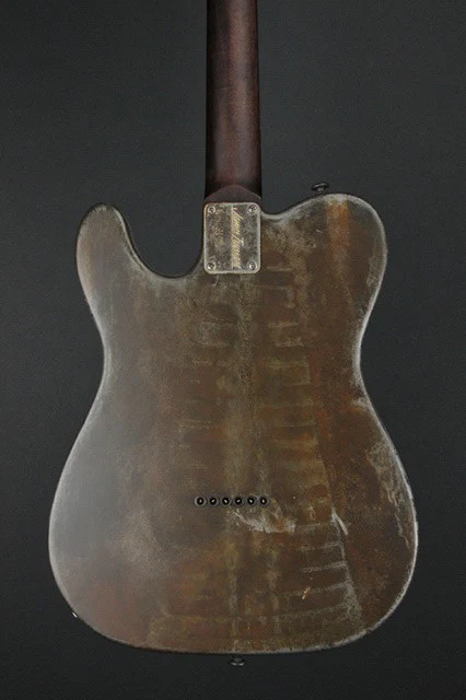 Trussart Deluxe Steelcaster Rusty Gator - Image 2
