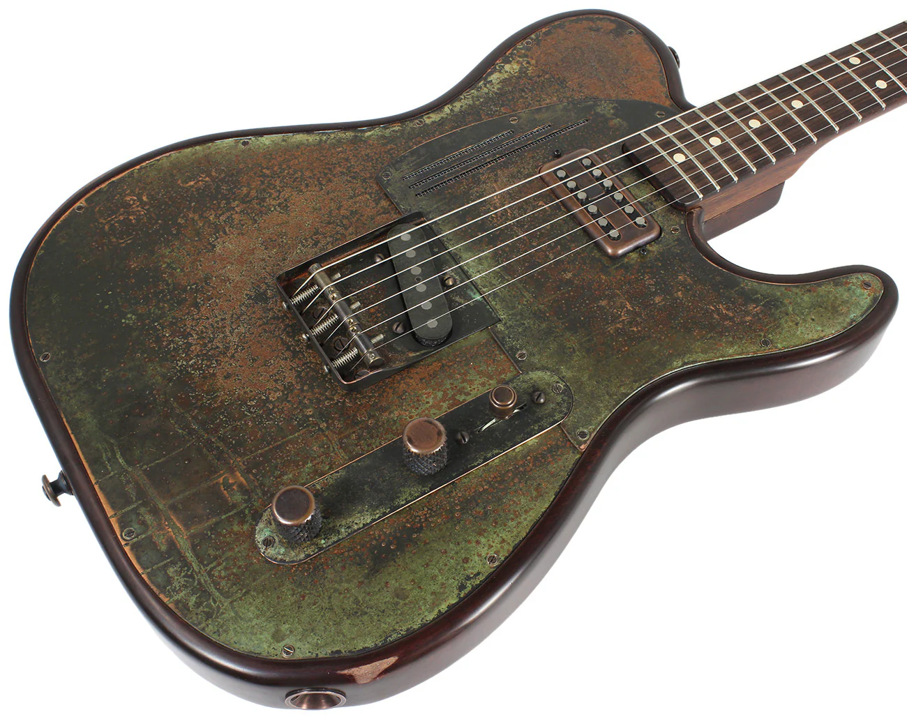 Trussart Deluxe SteelTopCaster - Titanic Green Gator