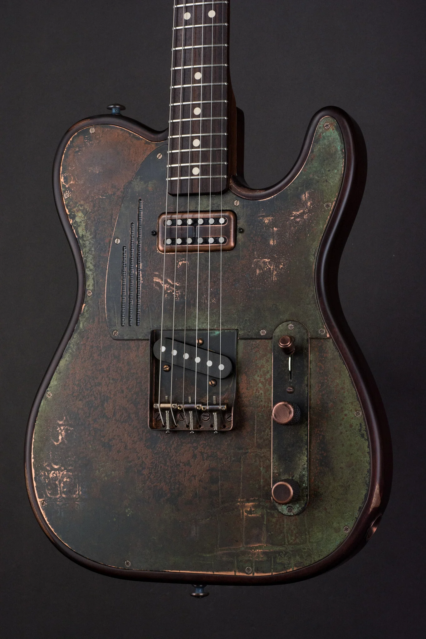 Trussart Deluxe SteelTopCaster - Titanic Green Gator - Image 11