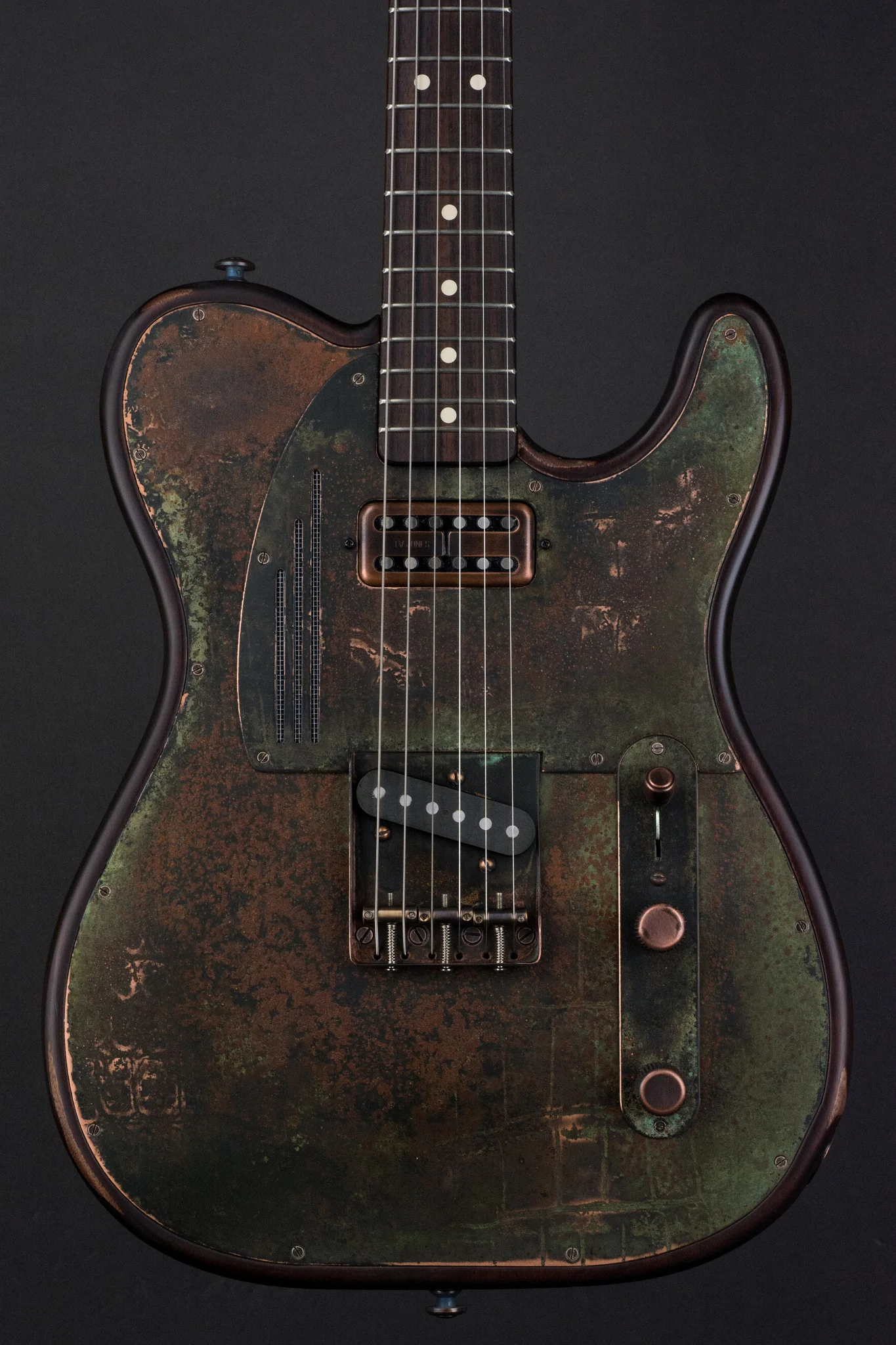Trussart Deluxe SteelTopCaster - Titanic Green Gator - Image 6