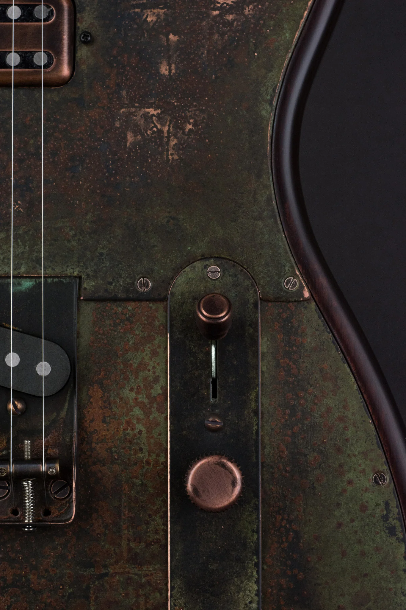 Trussart Deluxe SteelTopCaster - Titanic Green Gator - Image 8