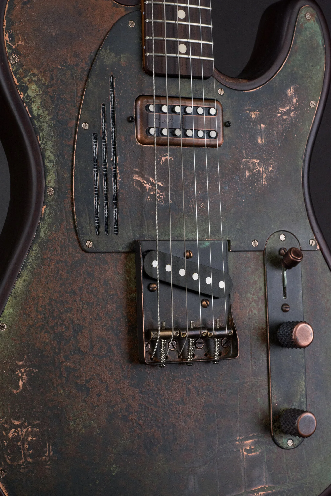 Trussart Deluxe SteelTopCaster - Titanic Green Gator - Image 9