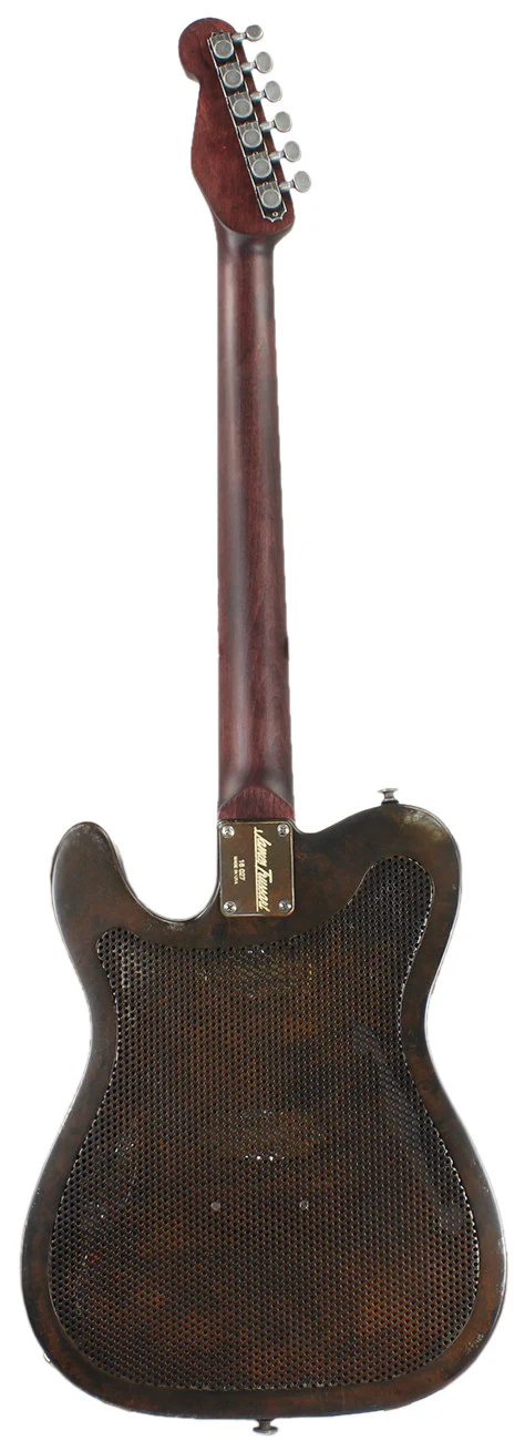 Trussart Deluxe Steelcaster Guitar - Rust-O-Cream Paisley - Image 5