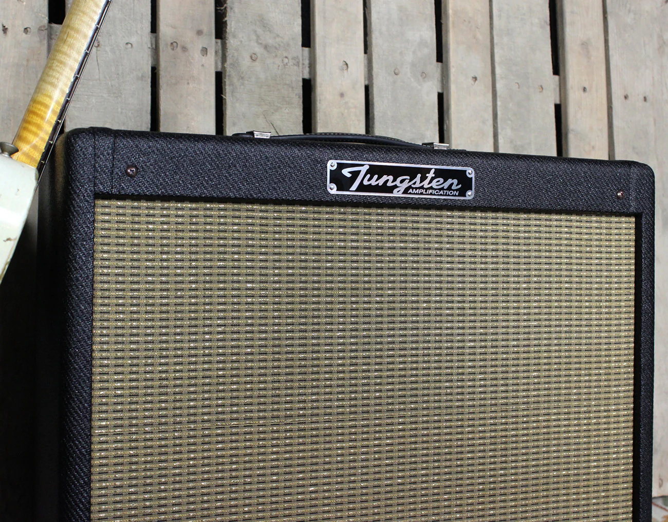 Tungsten Cortez 1x12 Combo Amp - Black Lacquered Tweed - Image 5