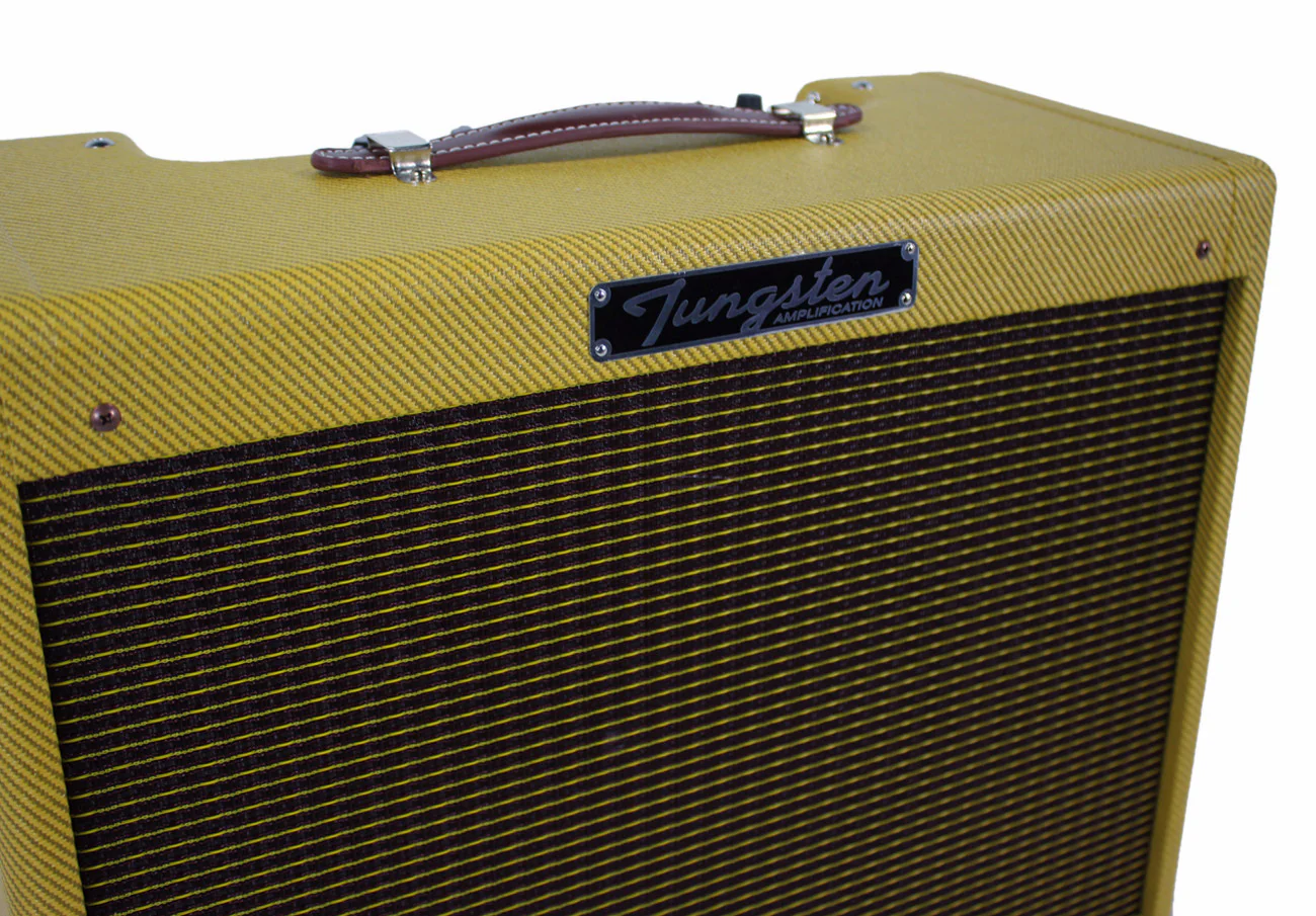 Tungsten Oxnard 25 1x12 Combo Amp - Tweed - Image 3