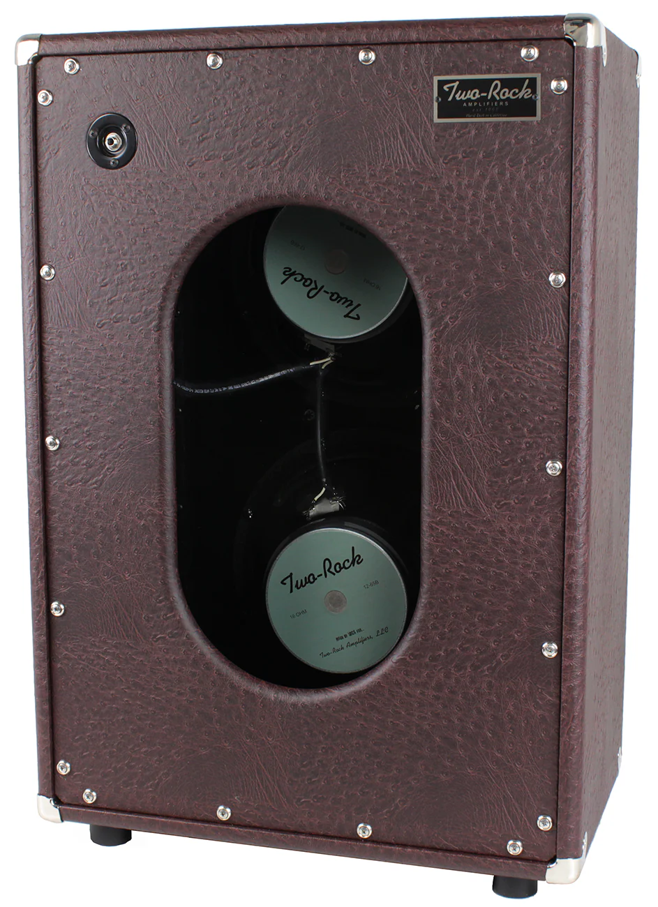 Two-Rock 2x12 Speaker Cab, Brown Ostrich - Image 2