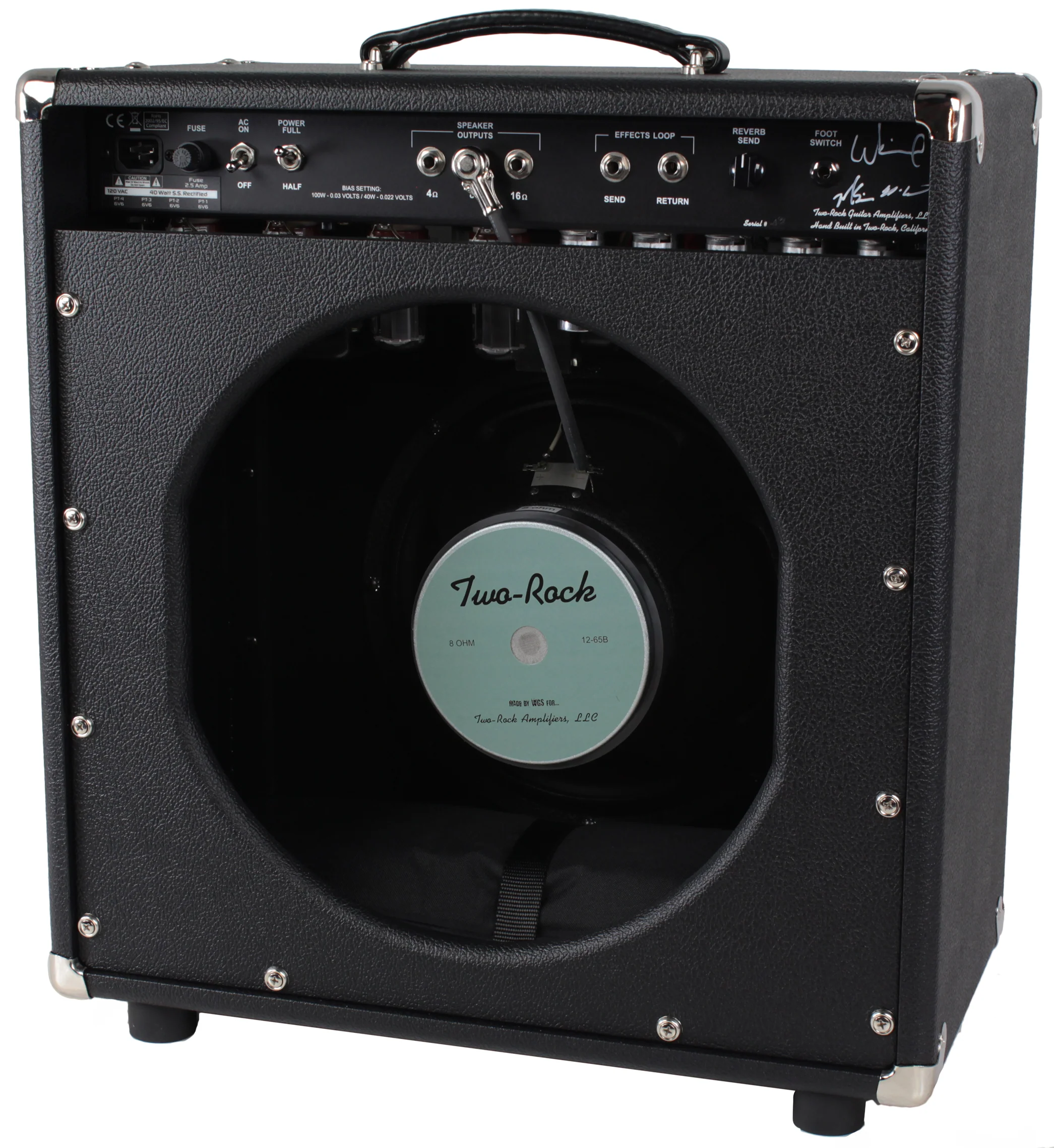 Two-Rock Bloomfield Drive 40/20 Combo, Black - Image 2